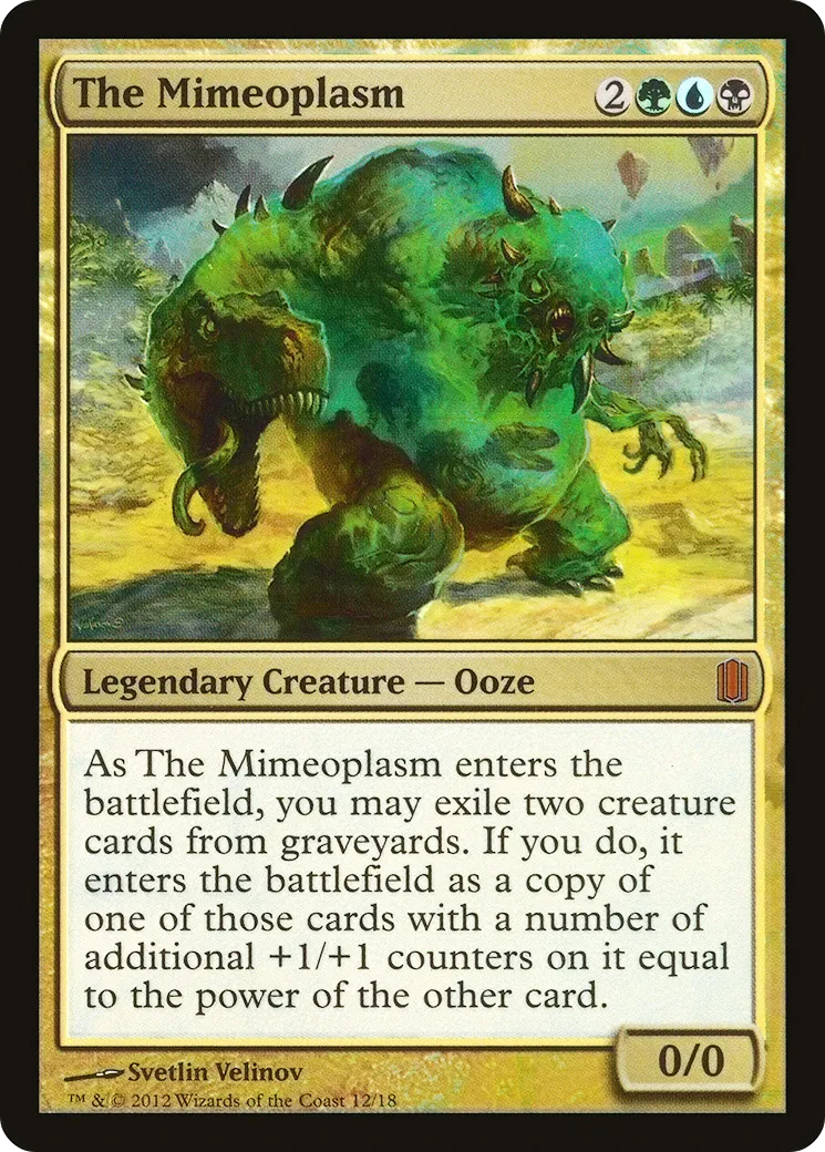 The Mimeoplasm — Commander's Arsenal — Magic: The Gathering