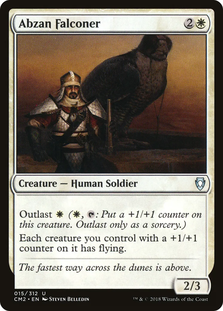 Abzan Falconer — Commander Anthology Volume II — Magic: The Gathering