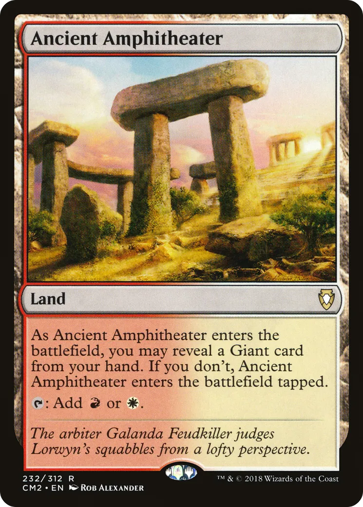Ancient Amphitheater — Commander Anthology Volume II — Magic: The Gathering