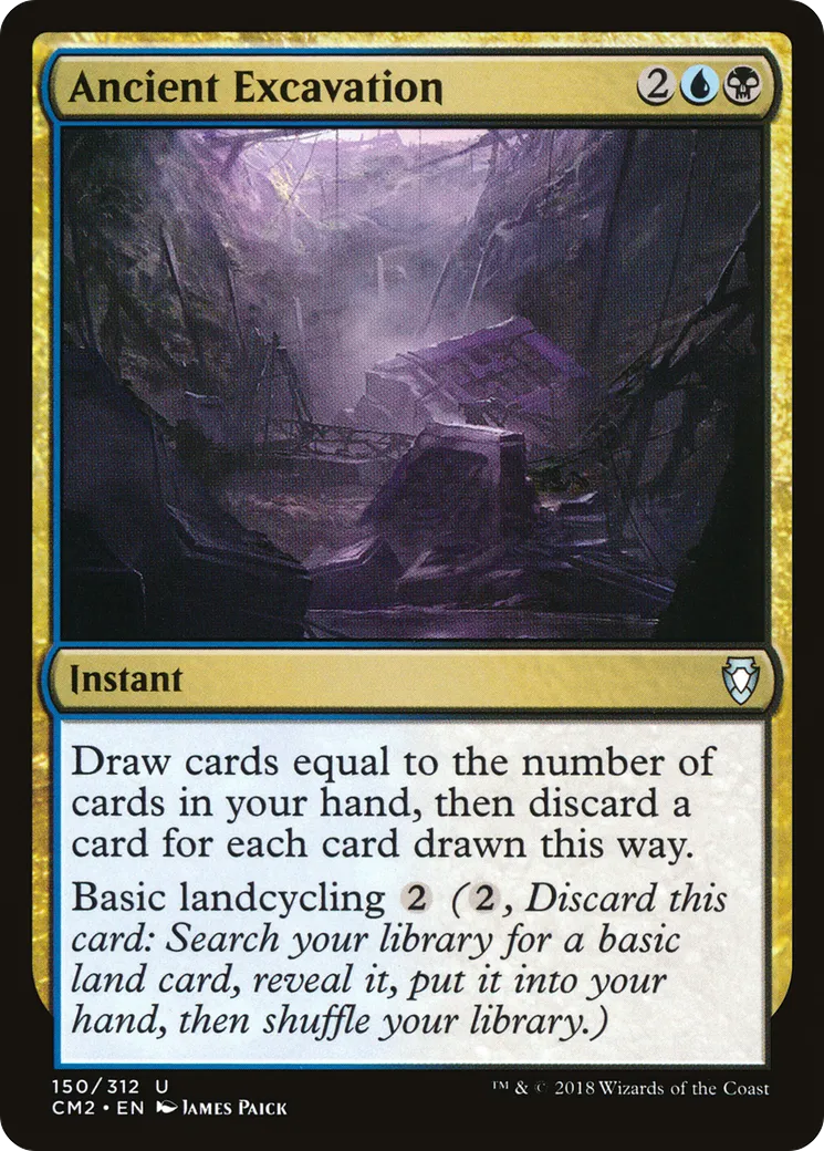 Ancienne excavation — Commander Anthology Volume II — Magic: The Gathering