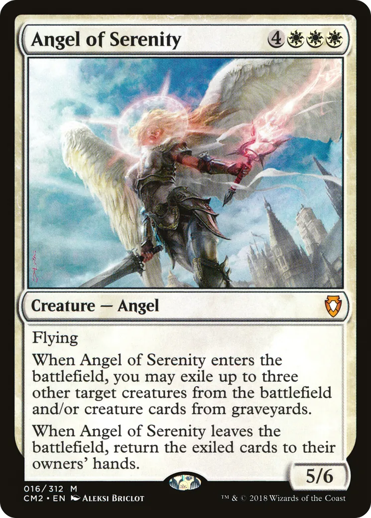 Angel of Serenity — Commander Anthology Volume II — Magic: The Gathering