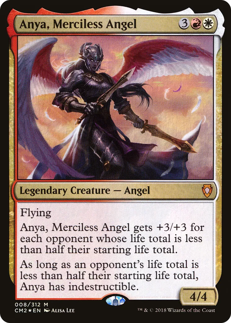 Anya, Merciless Angel — Commander Anthology Volume II — Magic: The Gathering