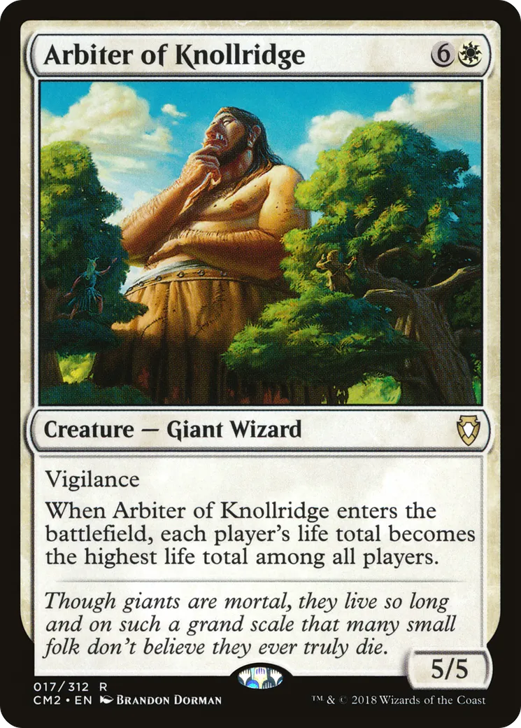 Arbitre de Tertrecime — Commander Anthology Volume II — Magic: The Gathering
