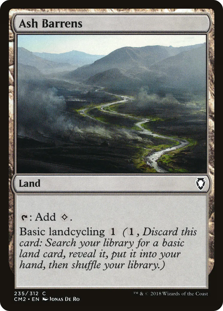 Ash Barrens — Commander Anthology Volume II — Magic: The Gathering