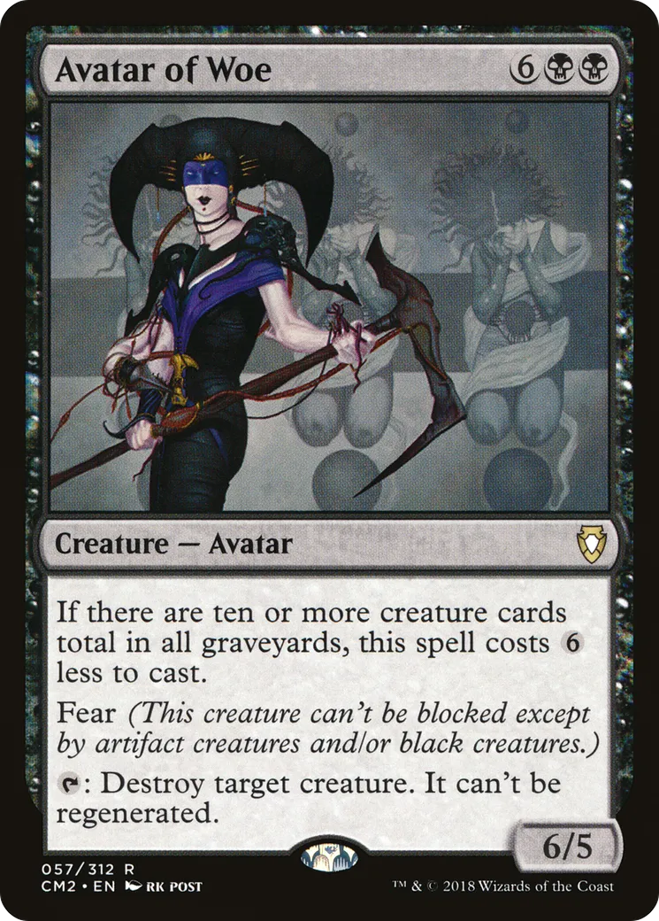 Avatar du malheur — Commander Anthology Volume II — Magic: The Gathering