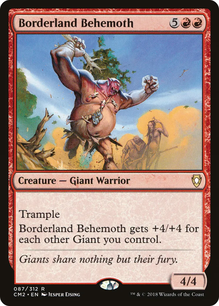 Borderland Behemoth — Commander Anthology Volume II — Magic: The Gathering