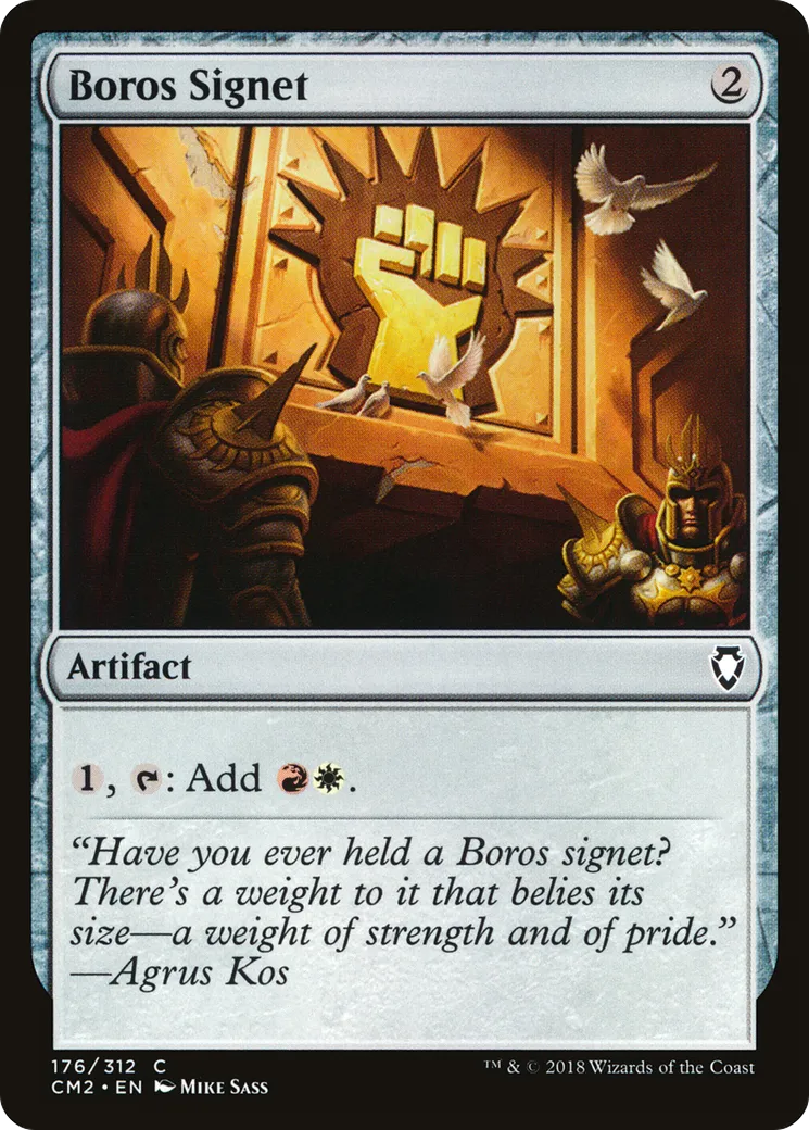 Boros Signet — Commander Anthology Volume II — Magic: The Gathering