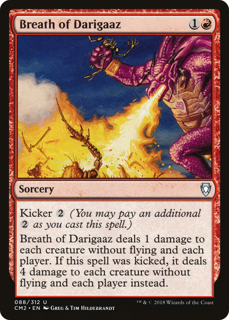 Breath of Darigaaz — Commander Anthology Volume II — Magic: The Gathering