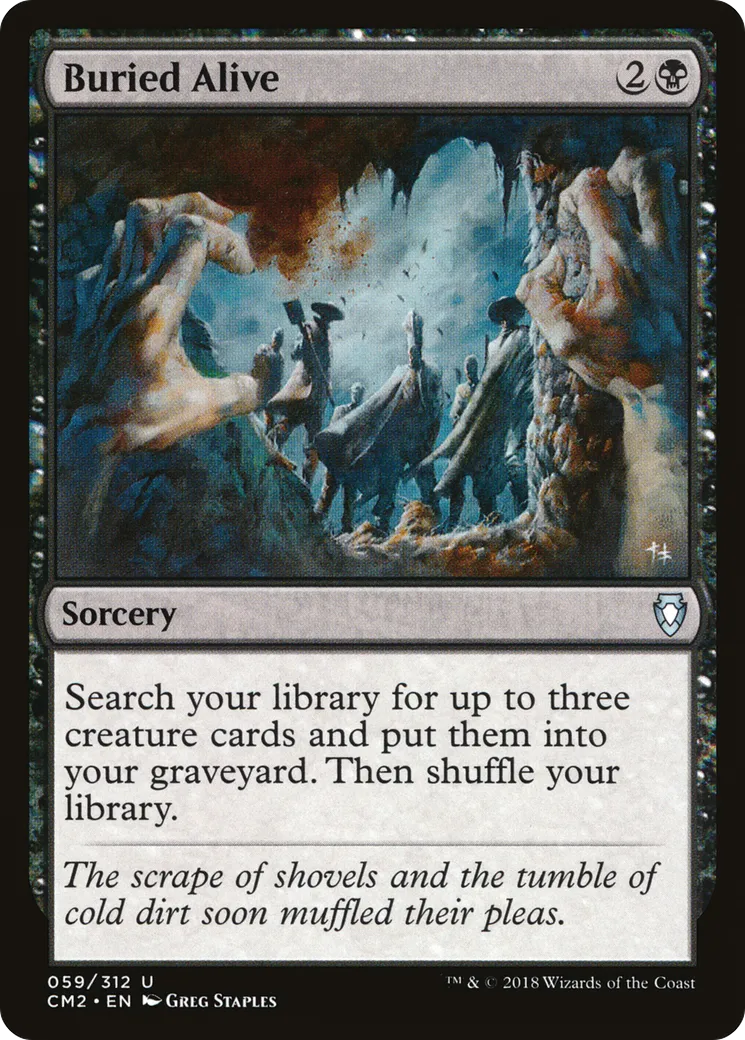 Buried Alive — Commander Anthology Volume II — Magic: The Gathering