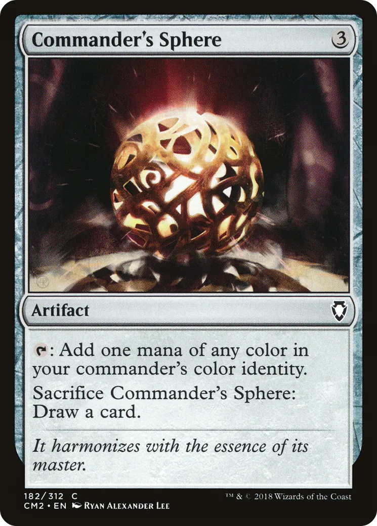 Commander's Sphere — Commander Anthology Volume II — Magic: The Gathering