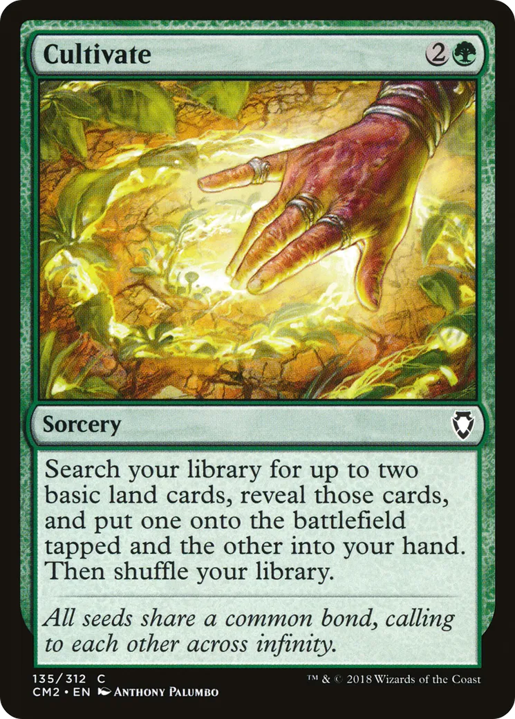 Cultivate from Commander Anthology Volume II - Magic: The Gathering