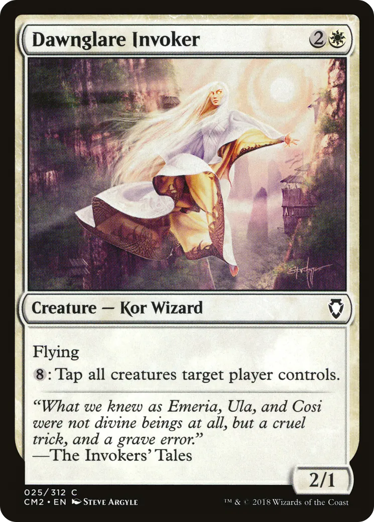 Invocatrice aubegloire — Commander Anthology Volume II — Magic: The Gathering