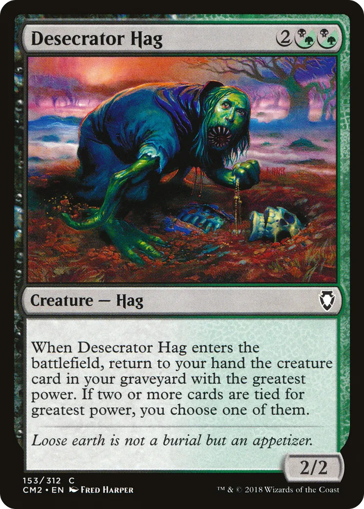 Desecrator Hag — Commander Anthology Volume II — Magic: The Gathering