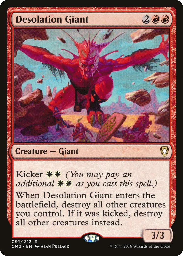 Desolation Giant — Commander Anthology Volume II — Magic: The Gathering