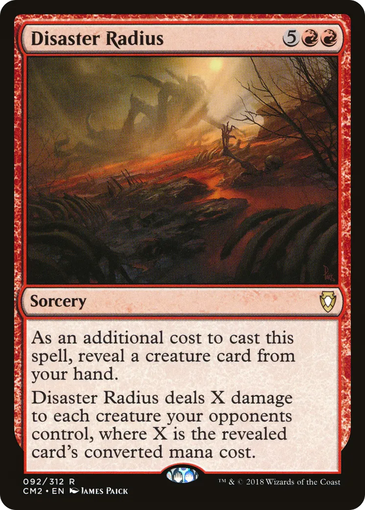 Disaster Radius — Commander Anthology Volume II — Magic: The Gathering