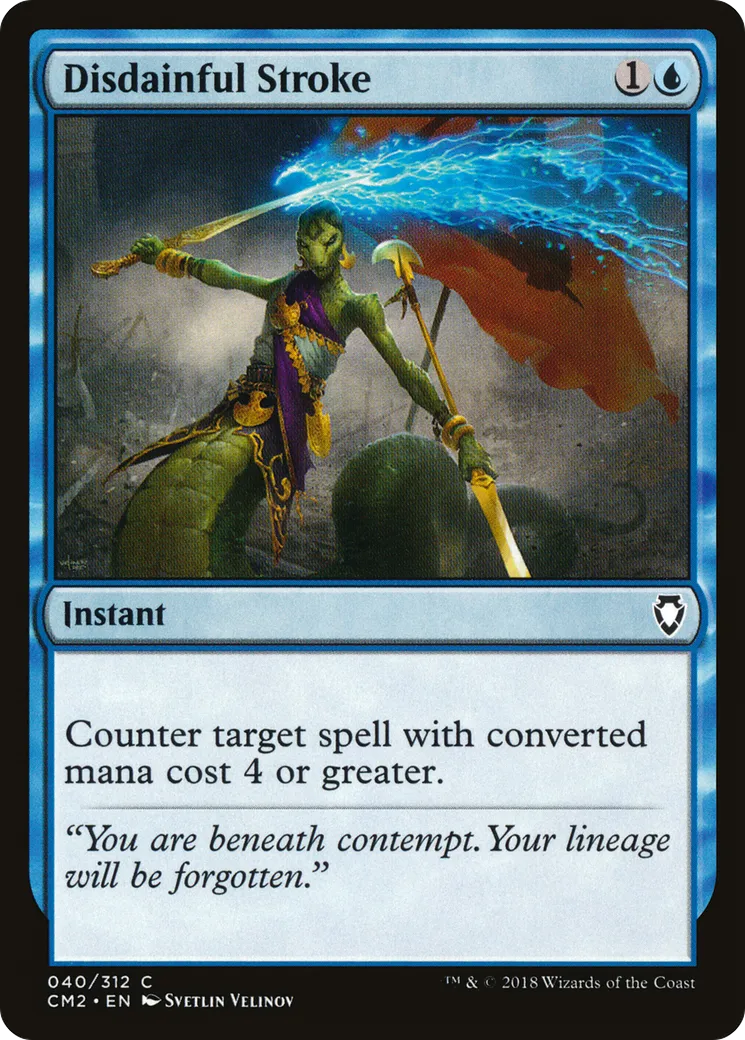 Disdainful Stroke — Commander Anthology Volume II — Magic: The Gathering