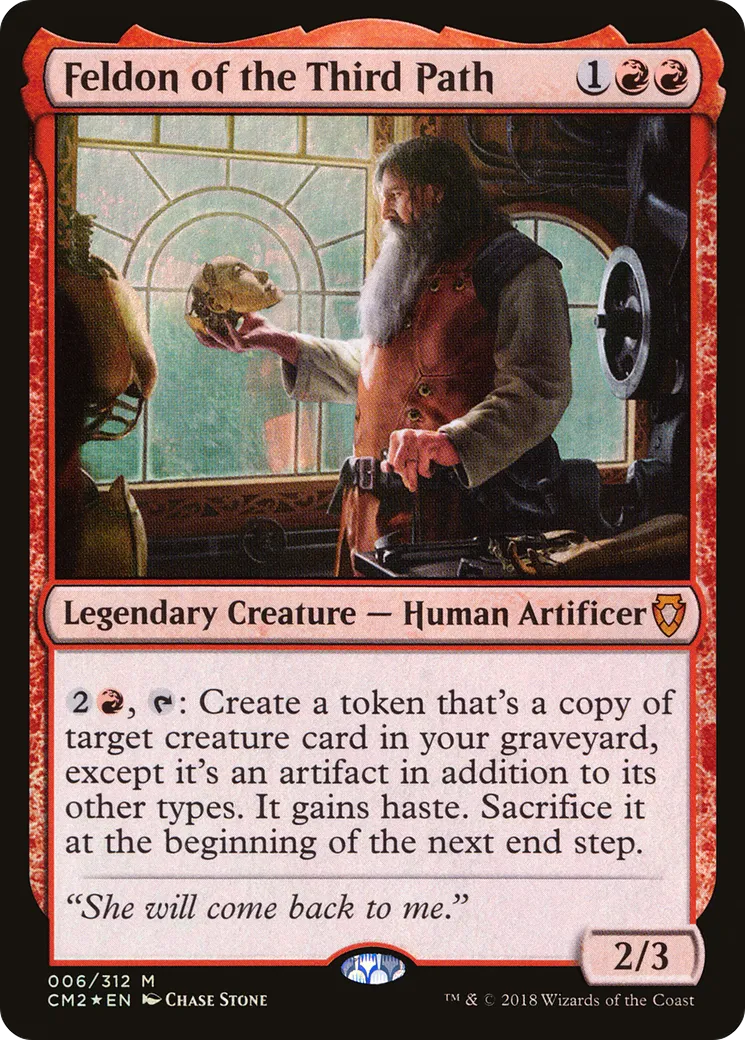 Feldon of the Third Path — Commander Anthology Volume II — Magic: The Gathering