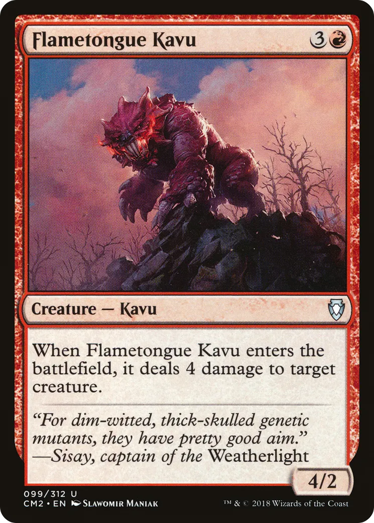 Kavru languefeu — Commander Anthology Volume II — Magic: The Gathering