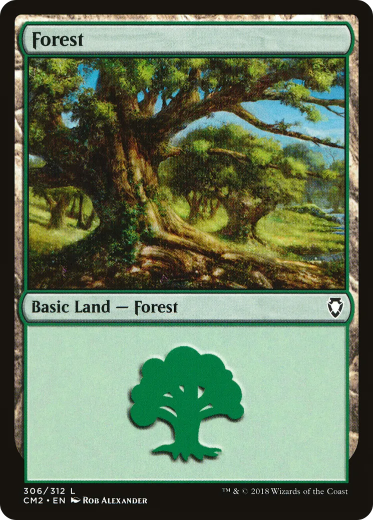 Forest — Commander Anthology Volume II — Magic: The Gathering