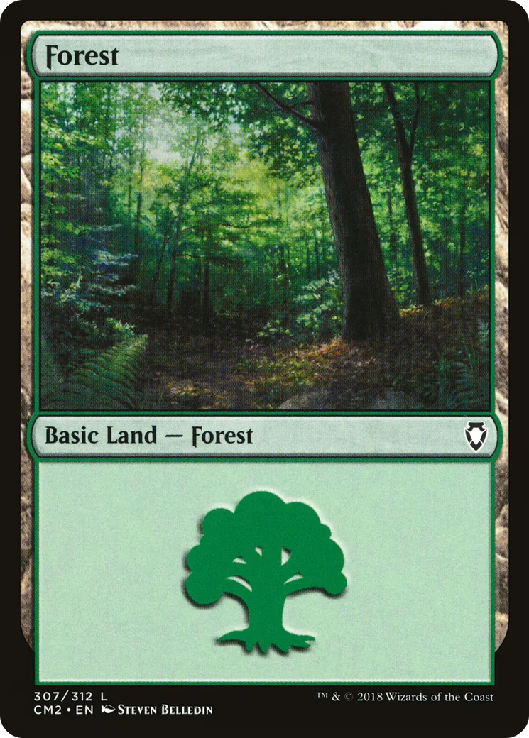 Forest — Commander Anthology Volume II — Magic: The Gathering