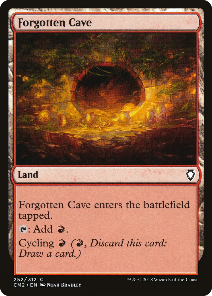 Caverne oubliée — Commander Anthology Volume II — Magic: The Gathering