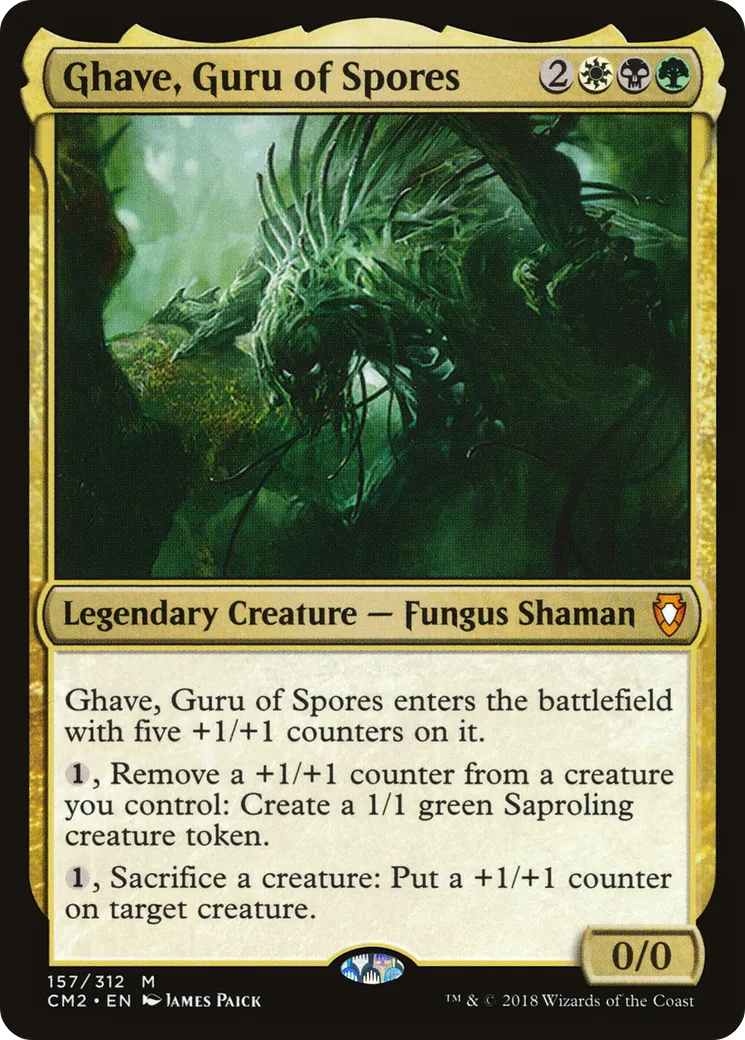 Ghaveh, gourou des spores — Commander Anthology Volume II — Magic: The Gathering
