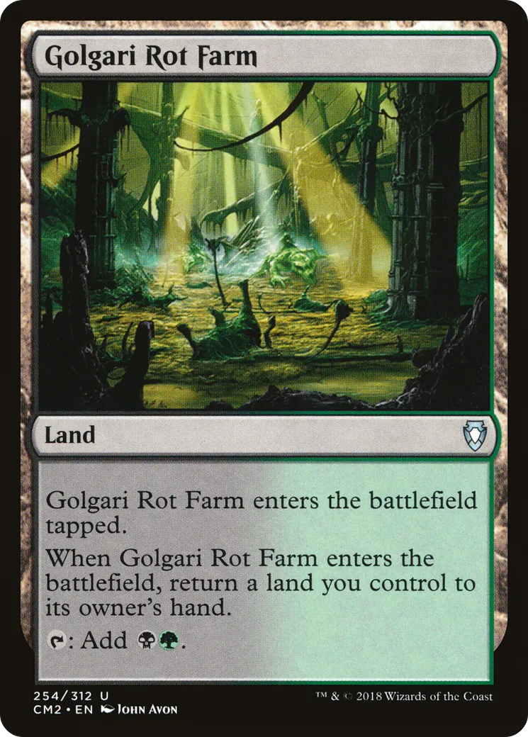 Ferme à putréfaction des Golgari — Commander Anthology Volume II — Magic: The Gathering