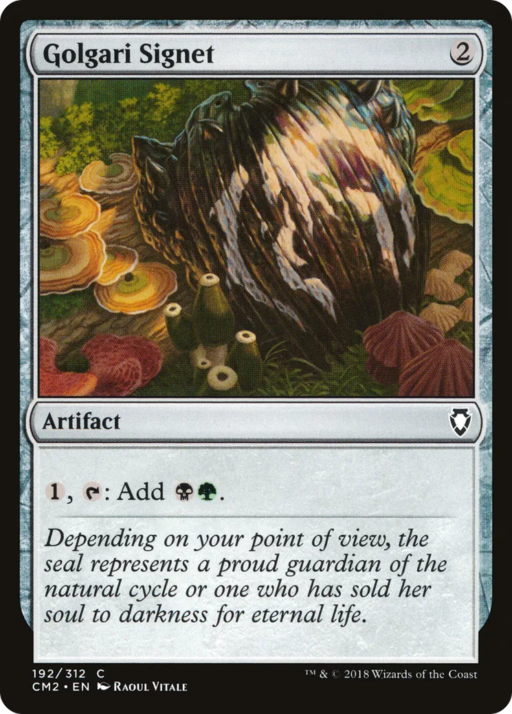 Golgari Signet — Commander Anthology Volume II — Magic: The Gathering