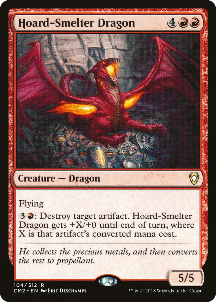 Dragon fondeur de butin — Commander Anthology Volume II — Magic: The Gathering