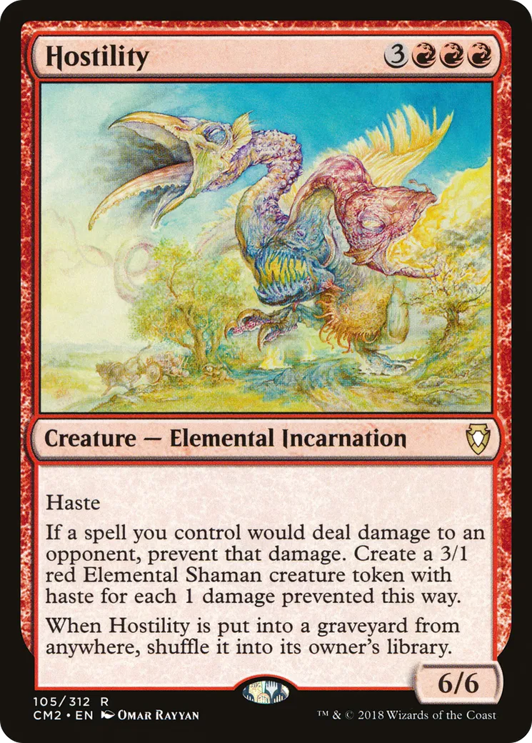 Hostilité from Commander Anthology Volume II - Magic: The Gathering