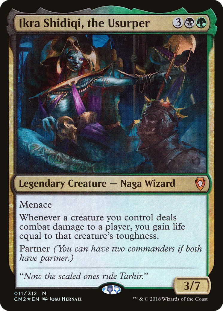 Ikra Shidiqi, the Usurper — Commander Anthology Volume II — Magic: The Gathering