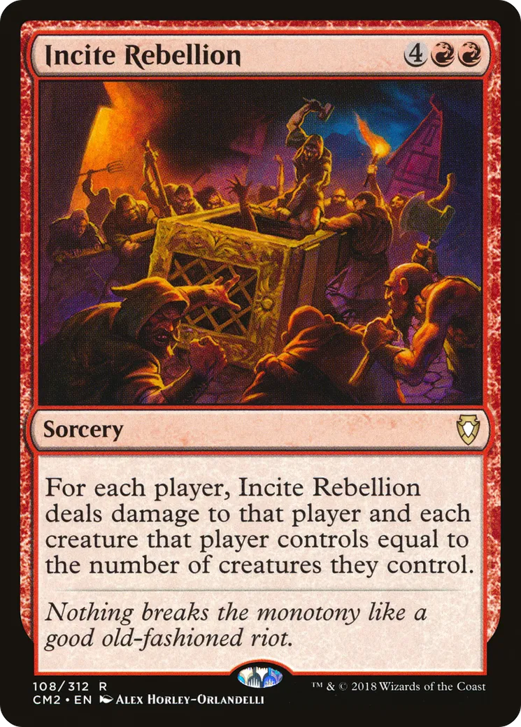 Incitation à la rébellion — Commander Anthology Volume II — Magic: The Gathering