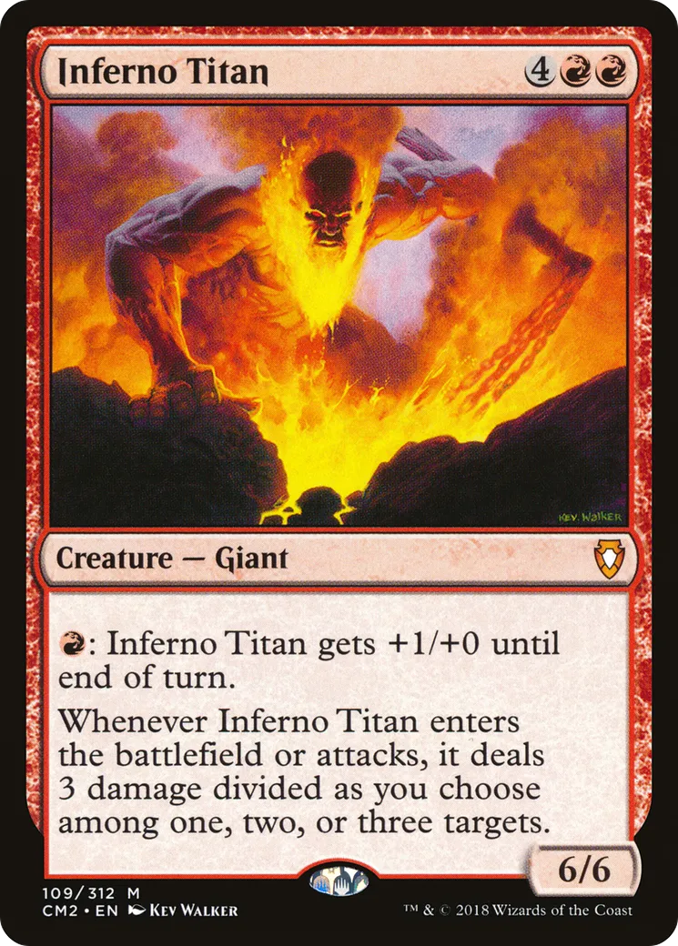 Titan de la fournaise — Commander Anthology Volume II — Magic: The Gathering