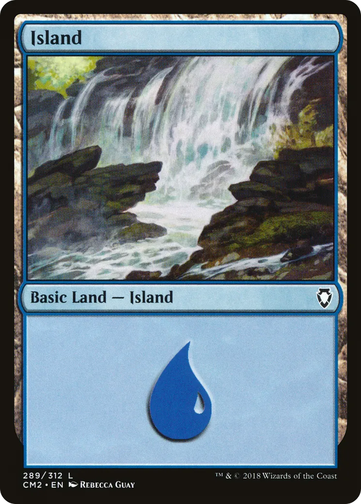 Island — Commander Anthology Volume II — Magic: The Gathering