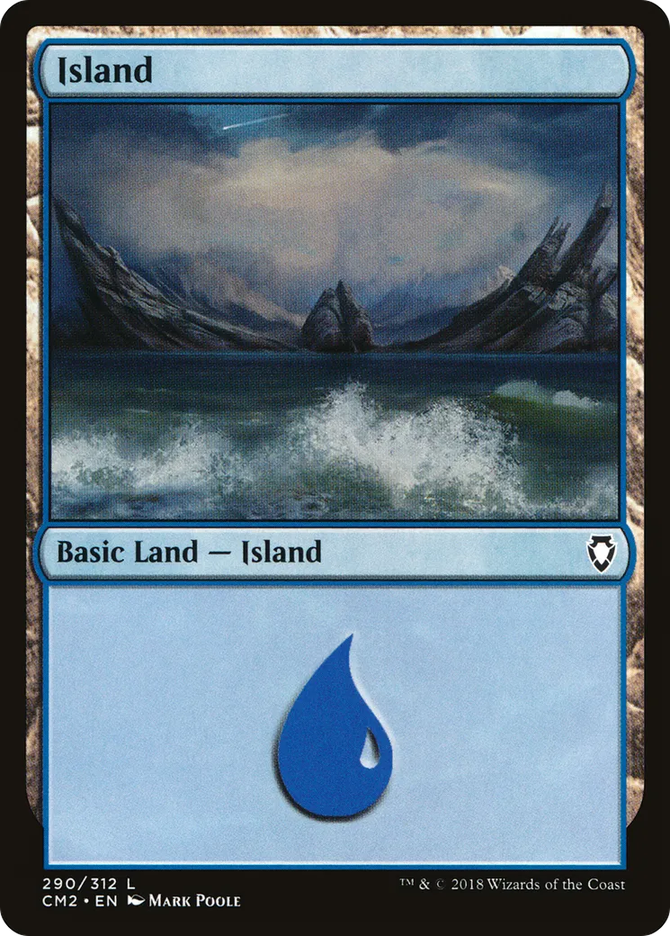 Island — Commander Anthology Volume II — Magic: The Gathering