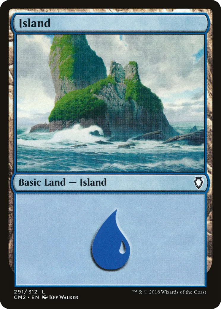 Island — Commander Anthology Volume II — Magic: The Gathering