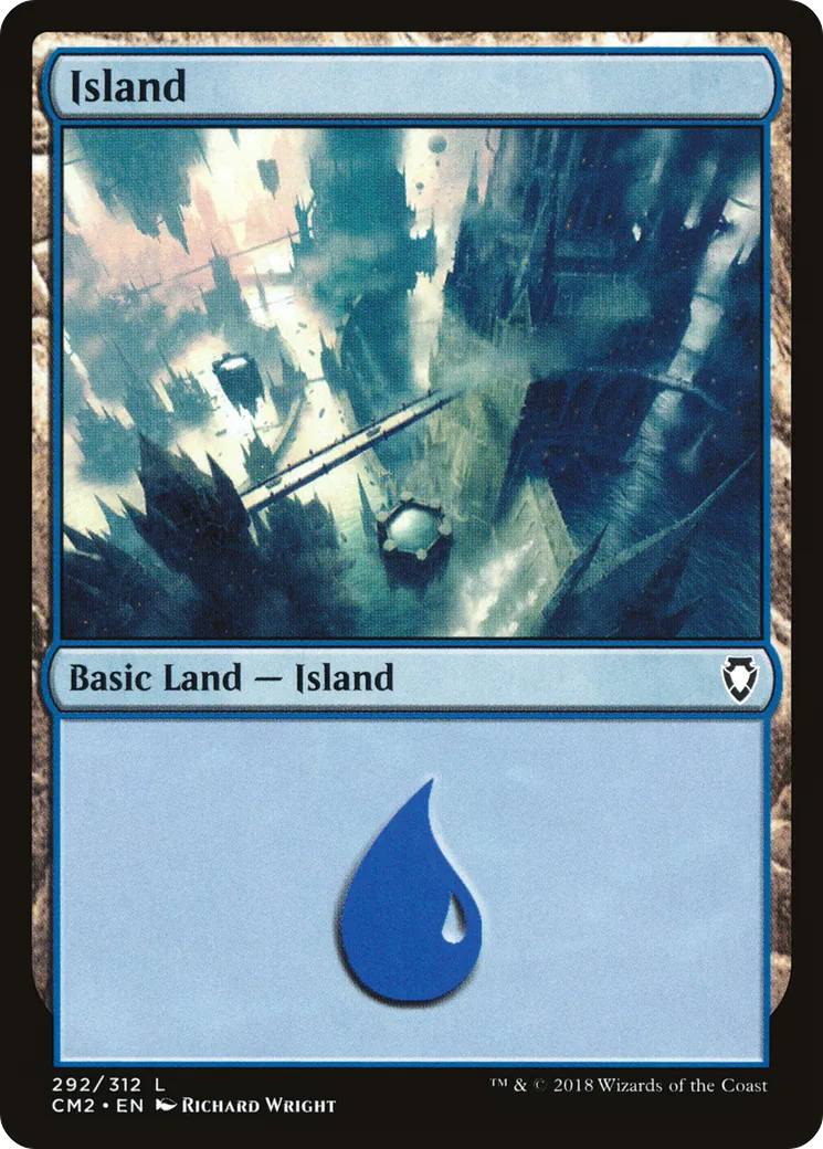 Island — Commander Anthology Volume II — Magic: The Gathering