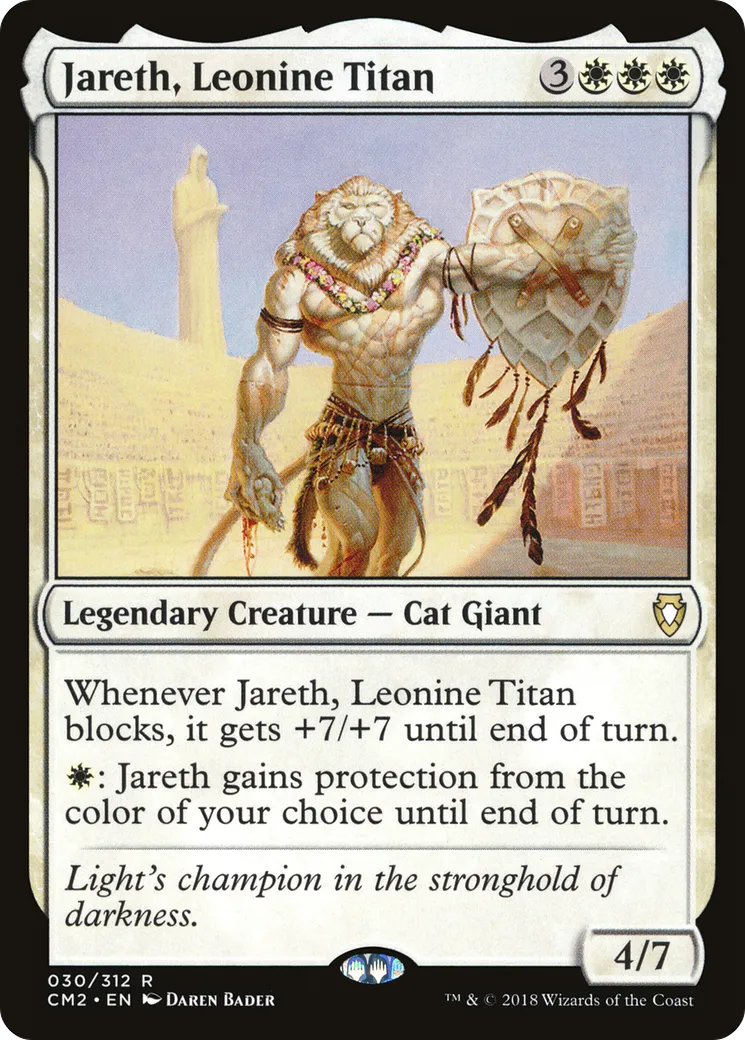 Jareth, titan léonin — Commander Anthology Volume II — Magic: The Gathering