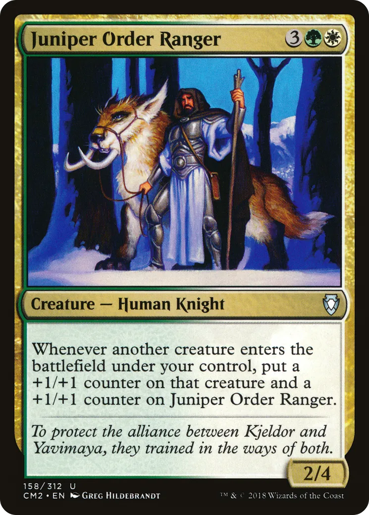 Juniper Order Ranger — Commander Anthology Volume II — Magic: The Gathering