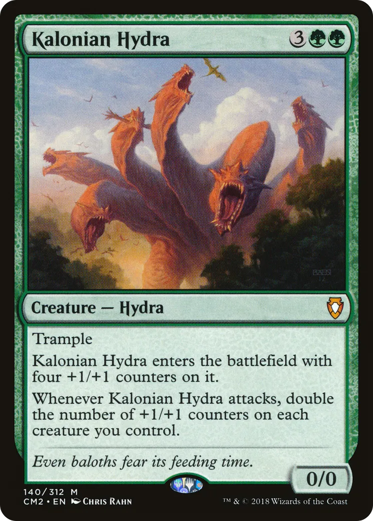 Kalonian Hydra — Commander Anthology Volume II — Magic: The Gathering