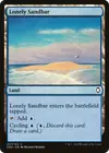 Product image for Banc de sable isolé