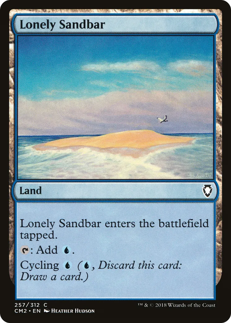 Banc de sable isolé — Commander Anthology Volume II — Magic: The Gathering