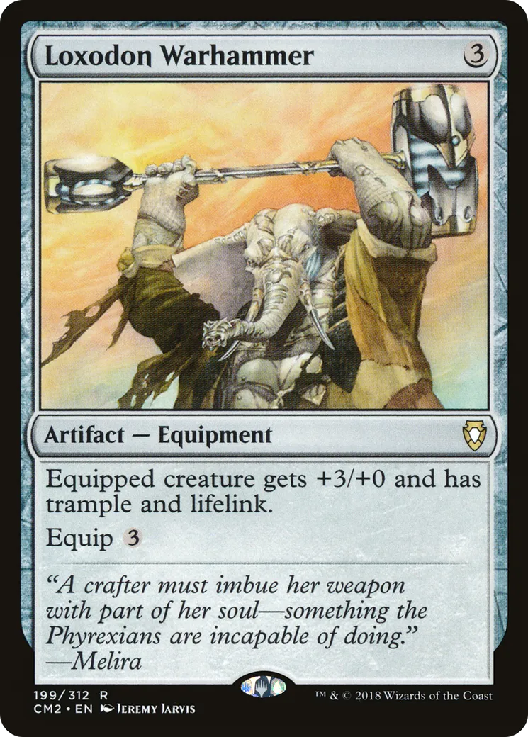 Marteau de guerre loxodon — Commander Anthology Volume II — Magic: The Gathering