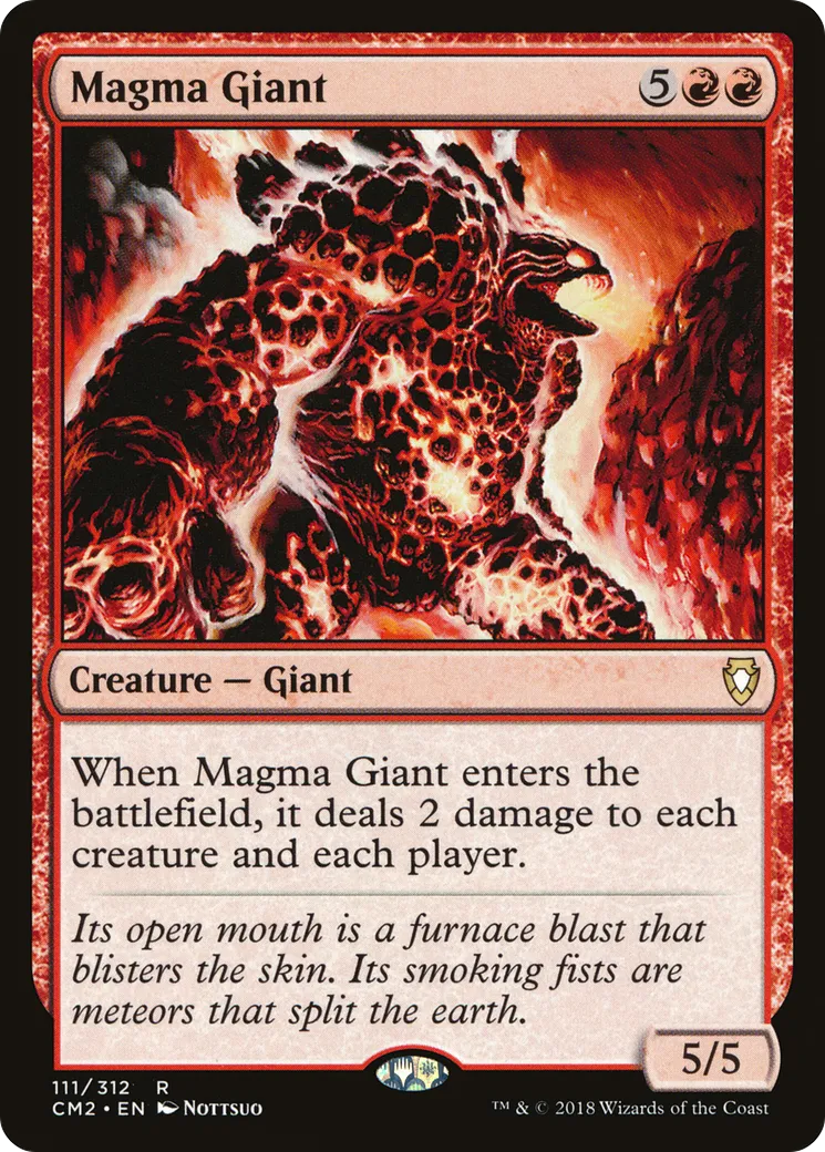 Géant de magma — Commander Anthology Volume II — Magic: The Gathering