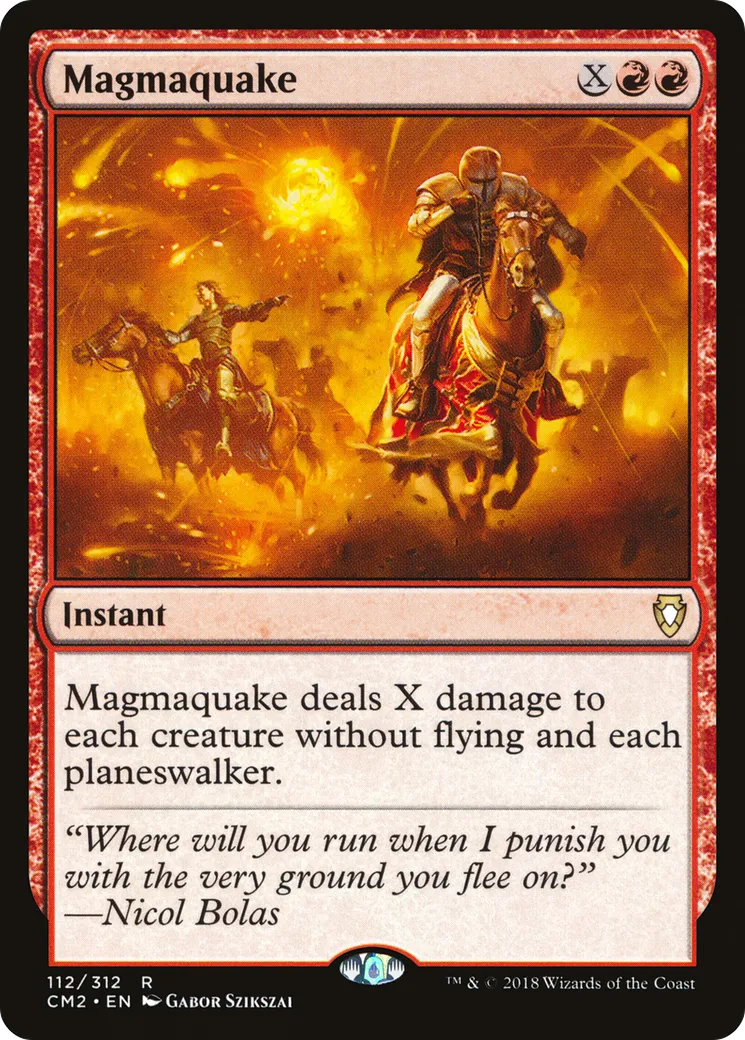 Magmaquake — Commander Anthology Volume II — Magic: The Gathering