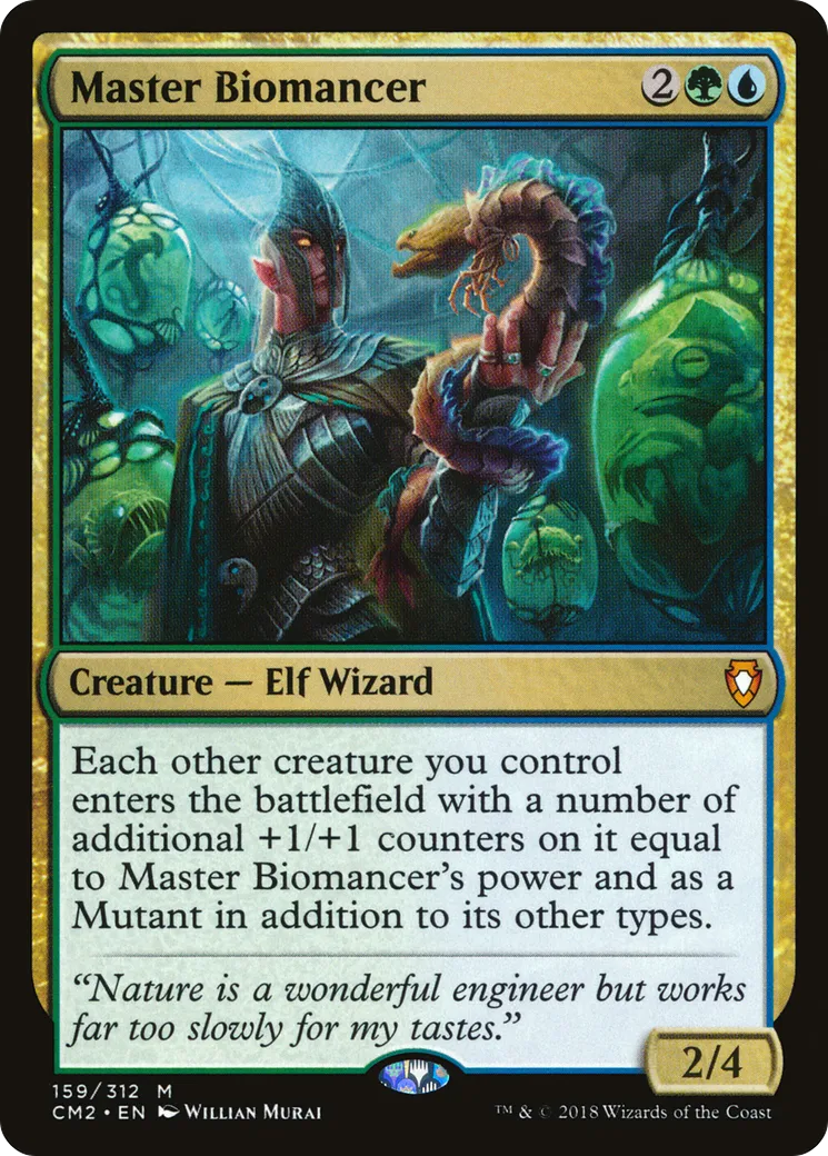 Master Biomancer — Commander Anthology Volume II — Magic: The Gathering