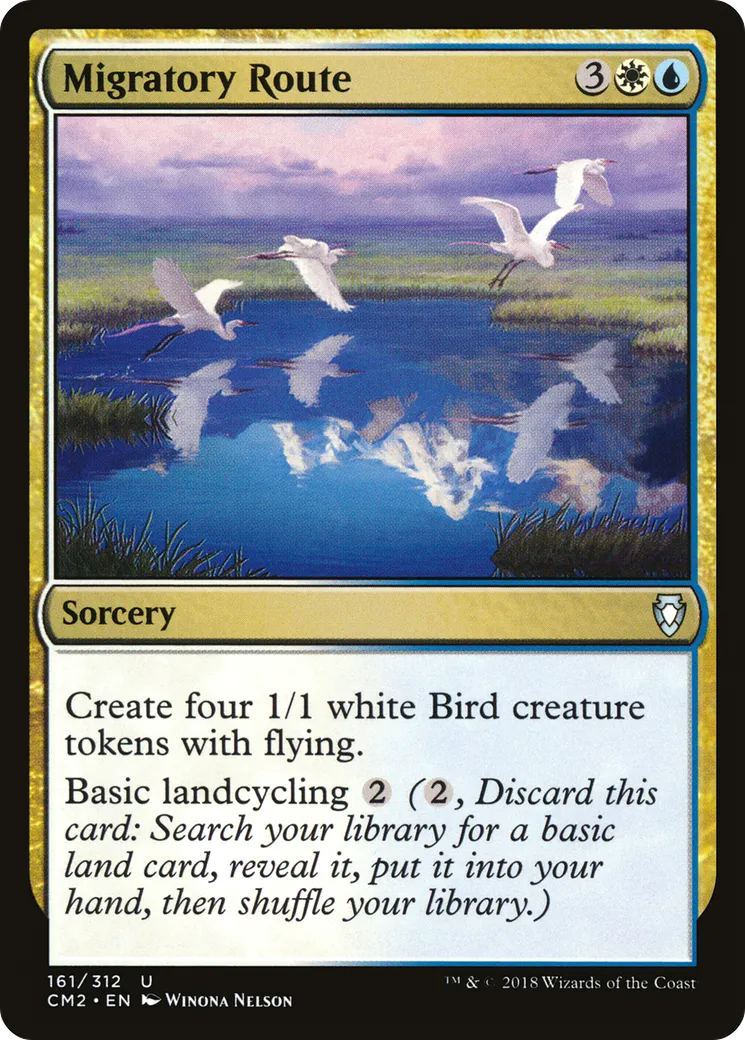 Migratory Route from Commander Anthology Volume II - Magic: The Gathering