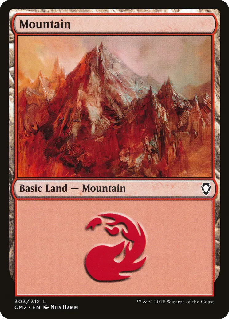 Mountain — Commander Anthology Volume II — Magic: The Gathering