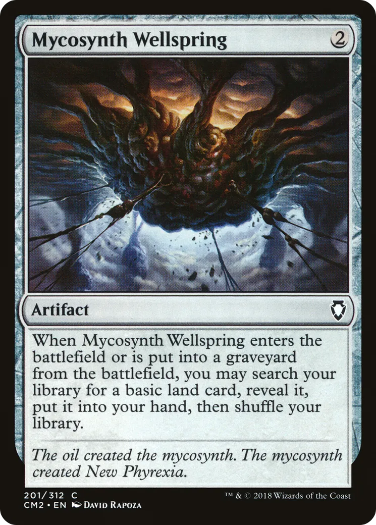 Mycosynth Wellspring — Commander Anthology Volume II — Magic: The Gathering