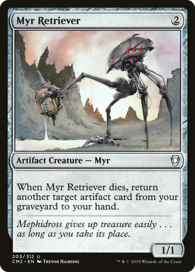 Récupérateur myr from Commander Anthology Volume II - Magic: The Gathering